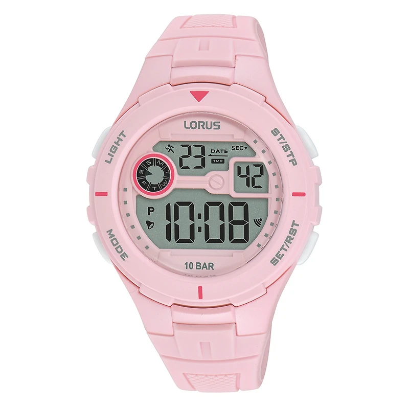 Lorus lady  quartz watch, digital chronograph | Doucet Latendresse
