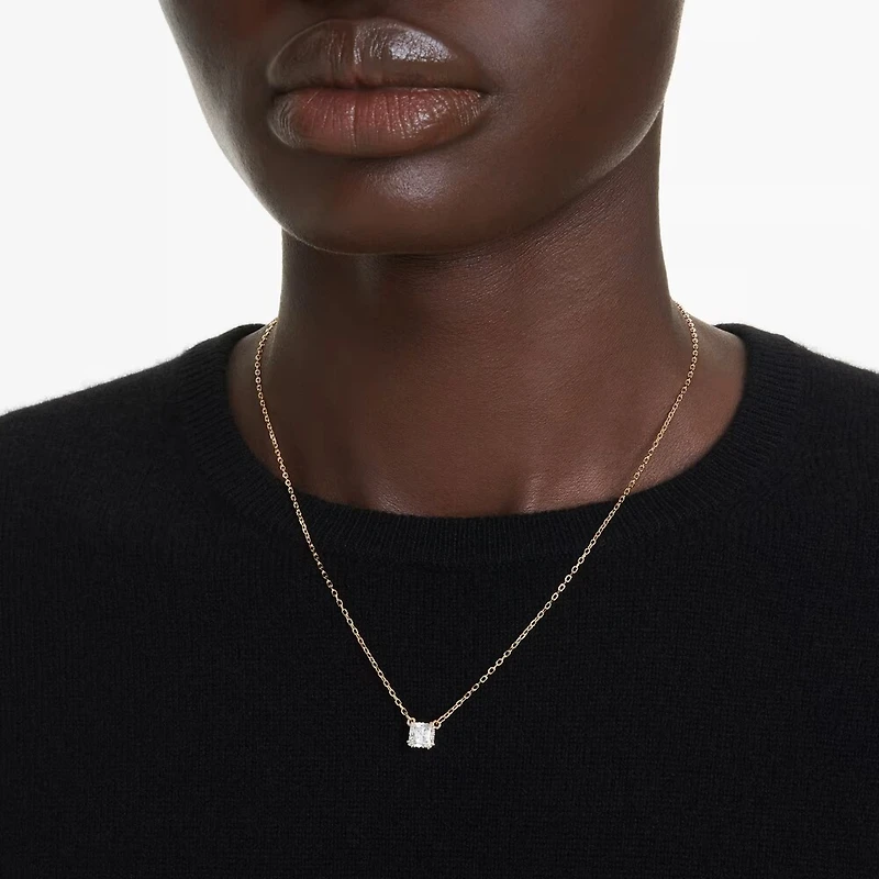 Collier Stilla Attract en Métal Plaqué Or avec Cristal Swarovski - 38