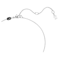 Collier Hyperbola en Métal Finition Mix avec Cristaux Swarovski - 38 - 45 cm. Color: 2 tons | Doucet Latendresse