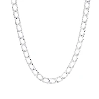 Chaîne Gourmette en Argent Sterling – 22