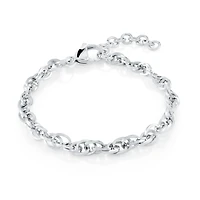 Bracelet Chaîne Rolo en Acier Inoxydable – 6,25