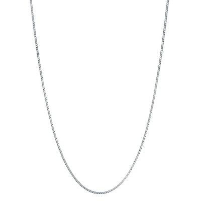 1mm Stainless Steel Box Chain Necklace – 18