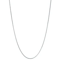 Collier Chaîne Boîte en Acier Inoxydable 1 mm – 18 