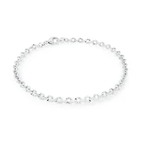Stainless Steel Disk Chain Anklet – 9