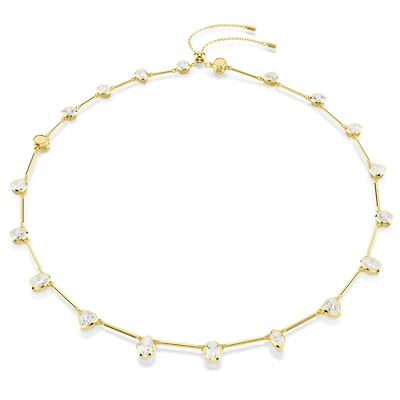 Collier Imber et Extension en Métal Plaqué Or avec Cristaux Swarovski - 66cm. Color: jaune | Doucet Latendresse