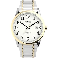 Timex Two-Tone Stainless Steel Watch – 38mm, INDIGLO, Date | Doucet Latendresse