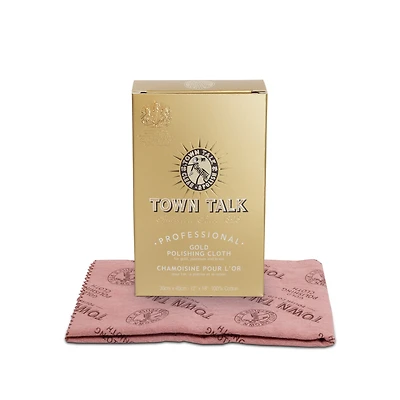 Chamoisine de Polissage pour l'Or Town Talk – 30x45cm | Doucet Latendresse