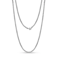 Chaine À Maillons de Blé de 3mm en Acier Inoxidable - 18