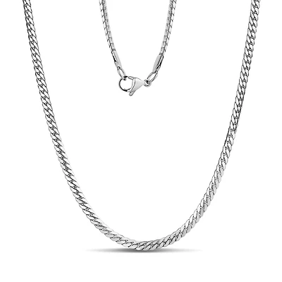 Stainless Steel 3.8mm Miami Cuban Chain - 18