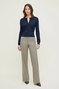 Cardigan à col rond Rebecca