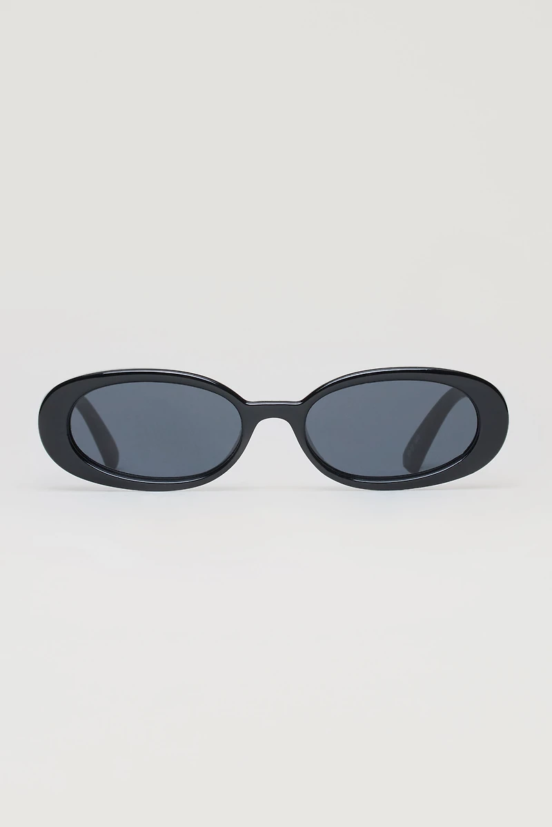 LE SPECS | Outta Love Oval Sunglasses