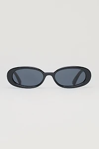 LE SPECS | Outta Love Oval Sunglasses