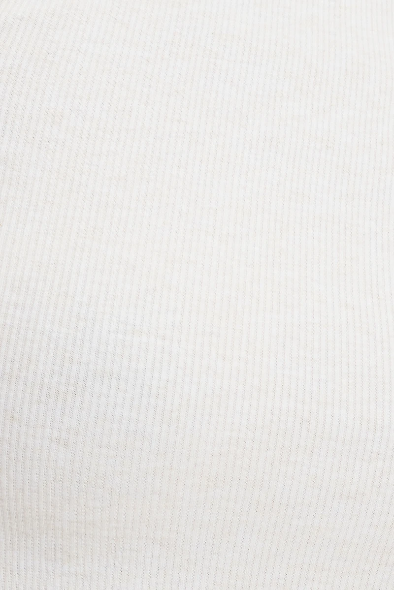 Tedi Ribbed Long Sleeve T Shirt