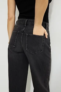 Mika Mid Rise Relaxed Straight Leg Jeans