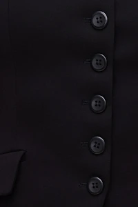 Boat Neck Ponte Blazer