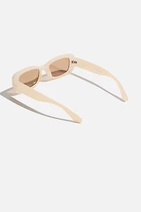 Lunettes de soleil rectangulaires rétro