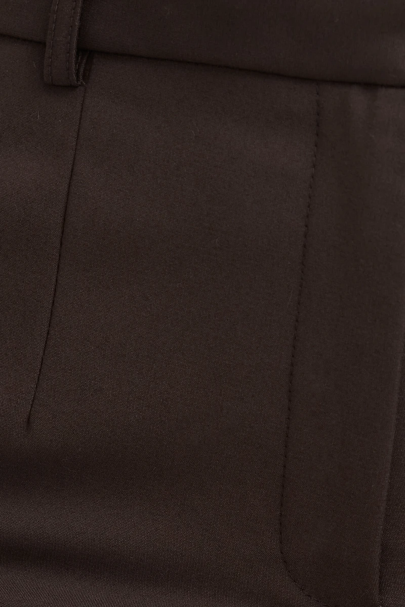 High Rise Slim Leg Pants