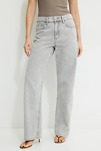 Mika Mid Rise Relaxed Straight Leg Jeans
