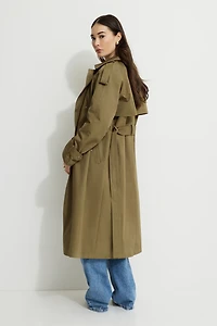 Twill Trench Coat