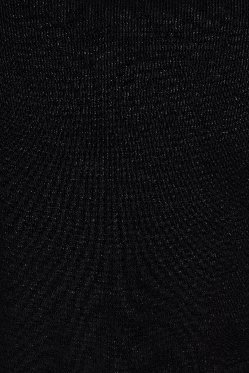 Cropped Turtleneck Sweater