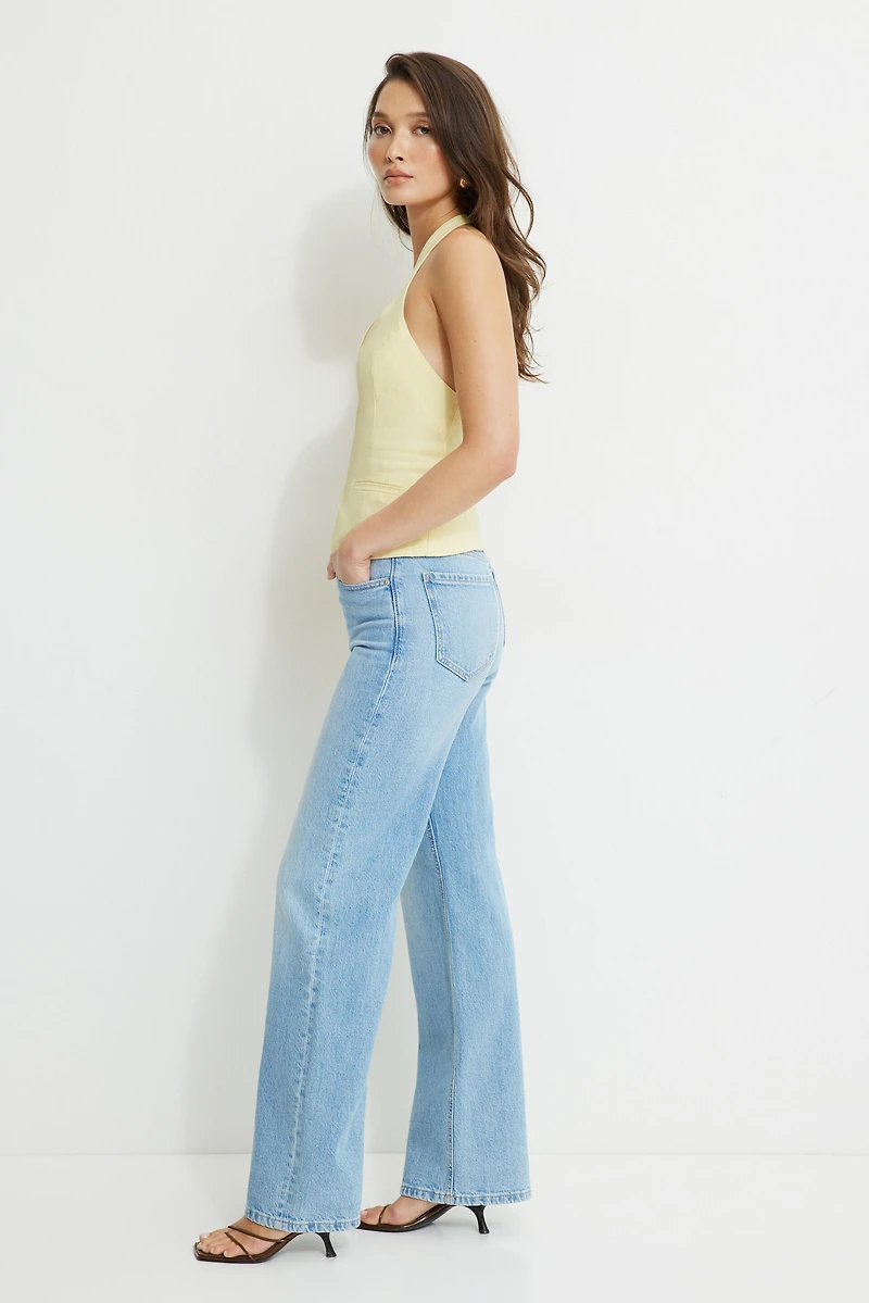 Heidi High Rise Wide Leg Jeans
