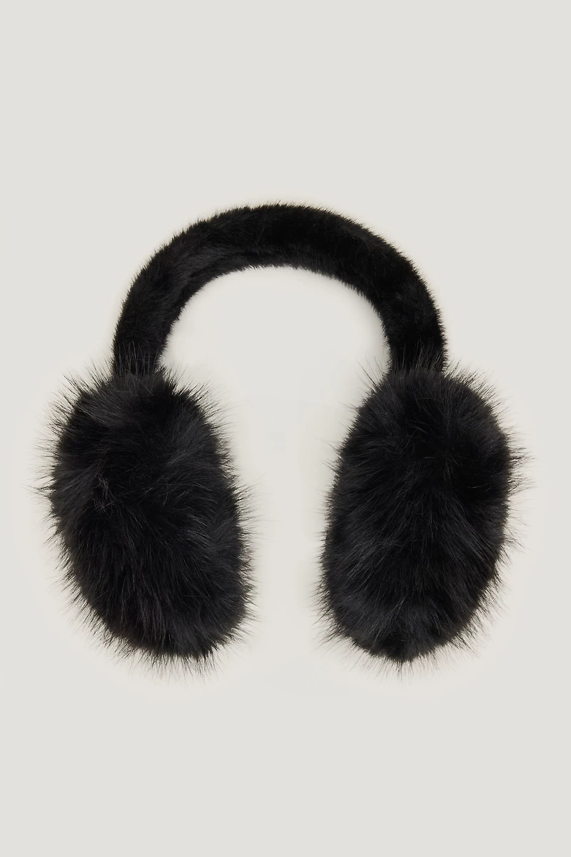 Allover Faux Fur Earmuffs