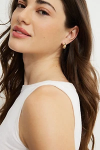 3-Pack Huggie Hoop Earrings