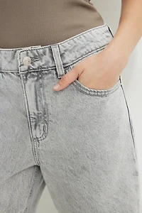 Mika Mid Rise Relaxed Straight Leg Jeans