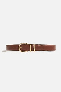 Ceinture en faux cuir classique