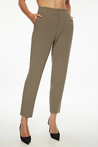 Pantalon structuré ajusté à la cheville Emily