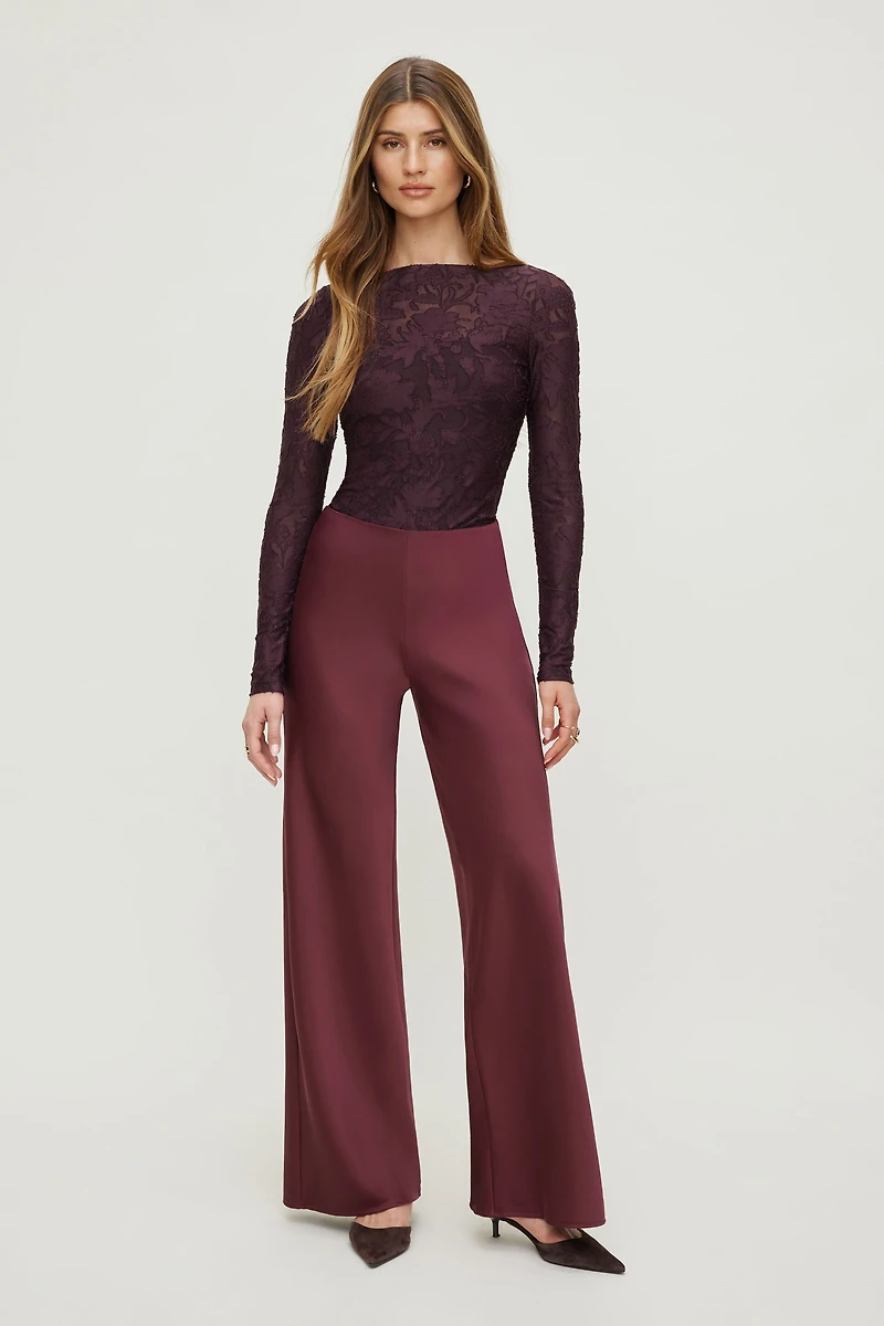 Justaucorps en jacquard Dylane