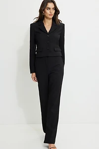 High Rise Slim Leg Pants