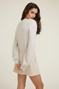 Rebecca Crewneck Cardigan