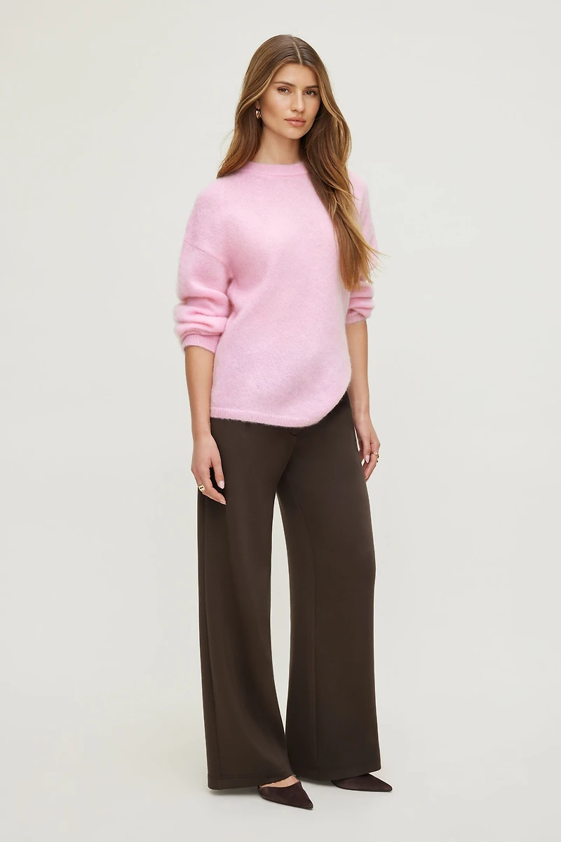 Premium Mohair Wide Sleeve Sweater