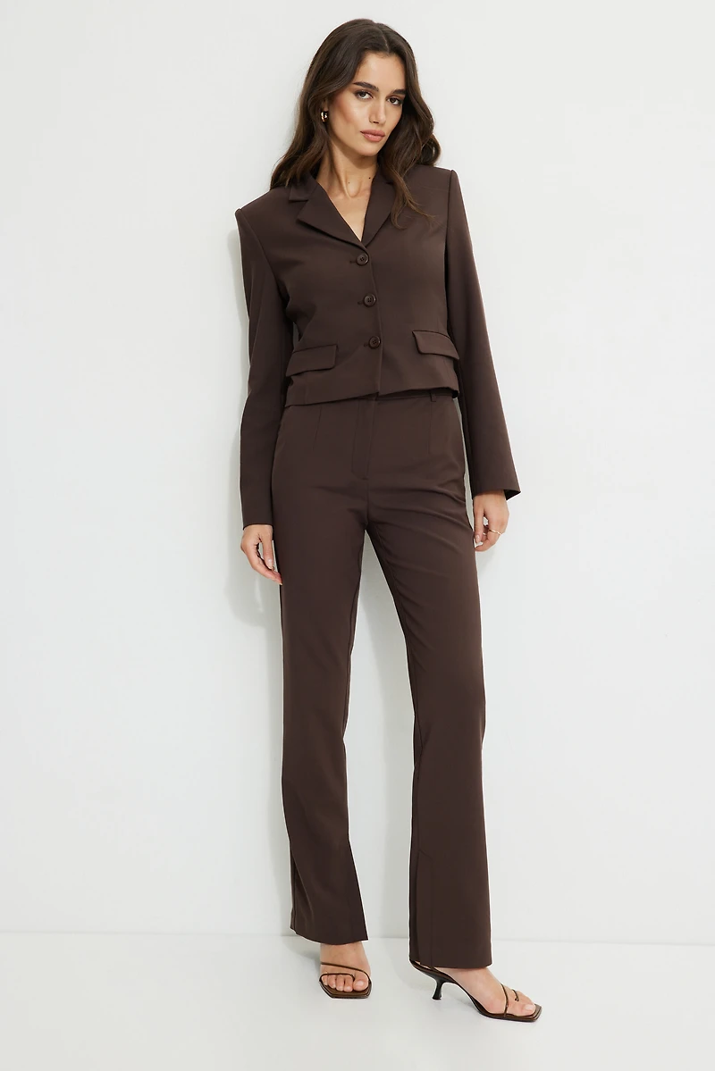 Short Fitted Blazer