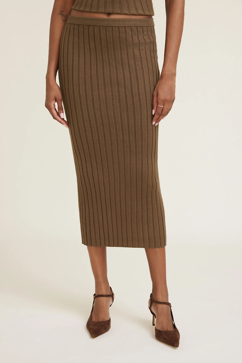 Bodycon Maxi Skirt