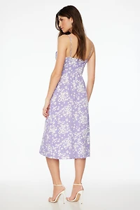 Robe midi style corset Eve