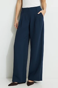 Jourdan Mid Rise Wide Leg Pants