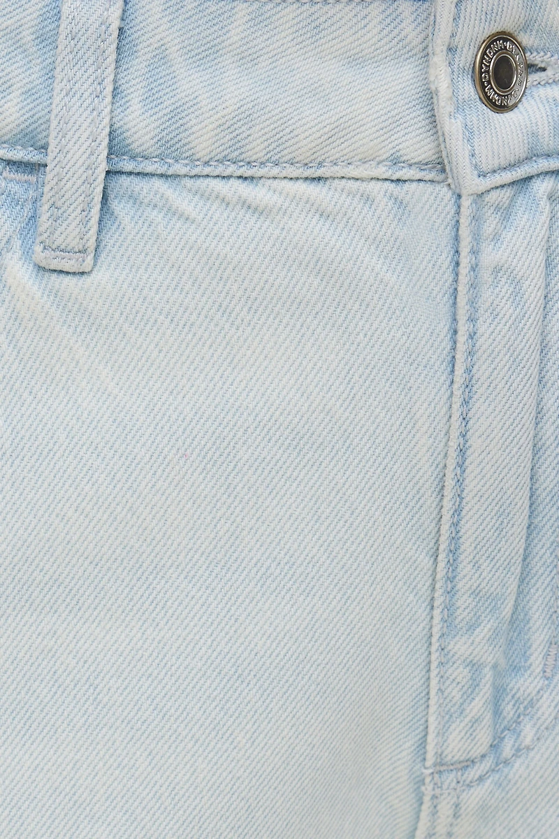 Mika Mid Rise Relaxed Straight Leg Jeans