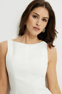 Minirobe en lin Audrie
