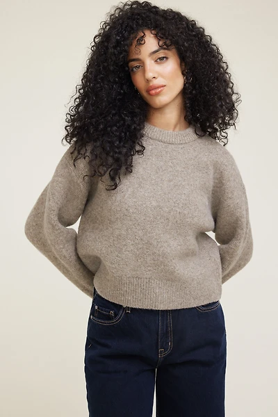 Jane Raglan Crewneck Sweater