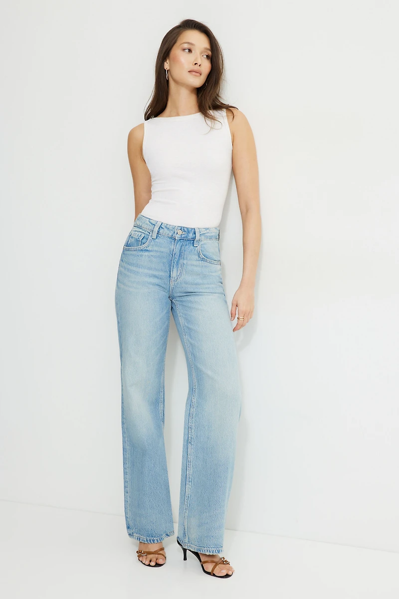 Heidi High Rise Wide Leg Jeans