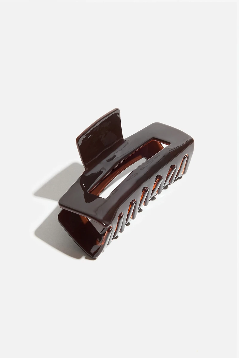 Cutout Acetate Claw Hair Clip