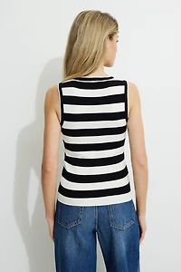 Camisole en tricot côtelée Pia