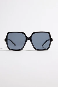 Oversized '70s Square Sunglasses