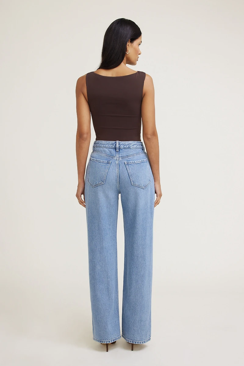 Jean Sydney ample à taille mi-haute en TENCELᵐᶜ