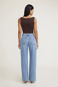 Jean Sydney ample à taille mi-haute en TENCELᵐᶜ
