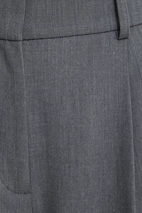 Pantalon Sofia plissé à jambe droite