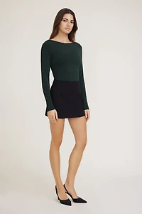 Nola Sculpt Long Sleeve Top