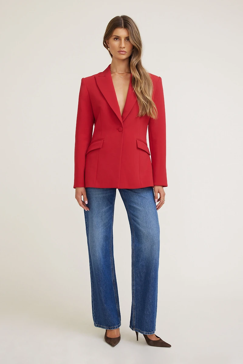 Anna Cinched Blazer